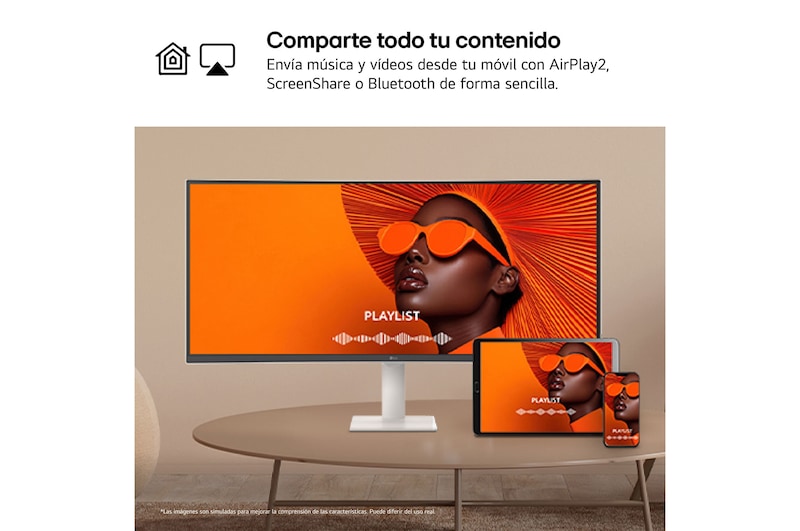 Imagen de estilo de vida comparte toda tu contenido