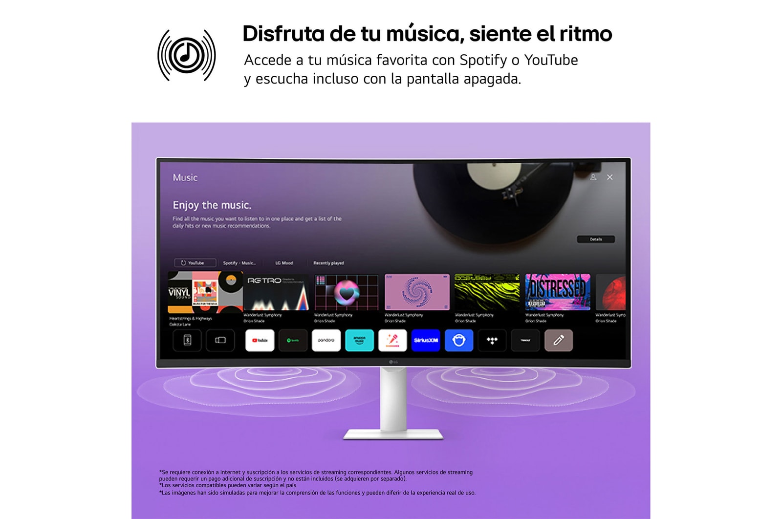 Imagen de estilo de vida disfruta de tu muslca siente sl riteno