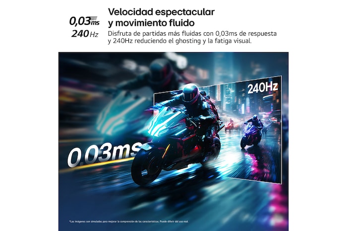 OLED a la velocidad de la luz