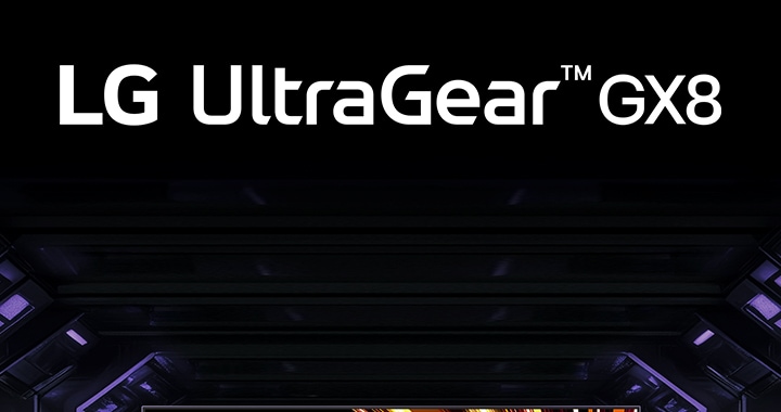 Imagen frontal del monitor gaming UltraGear™ 32gx870a.