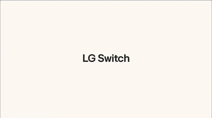 Vídeo corto de producto que muestra la función LG Switch de LG UltraGear, destacando el cambio fluido de fuentes de entrada y un mayor control del usuario para una experiencia de juego optimizada en la gama de monitores UltraGear 2025.