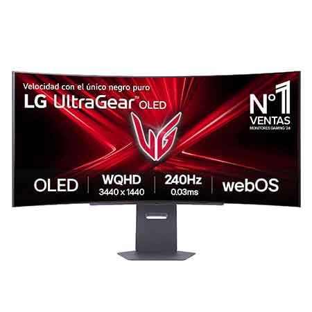 Monitor LG UltraGear gaming 44.5'' , OLED, WQHD, < 1ms - 45GX90SA-B