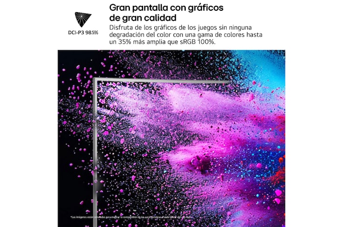 LG Monitor Gaming OLED LG UltraGear, 45", OLED WQHD (3440x1440), 240Hz, 0,03 ms, 21:9, Curvo 800R, 45GS95QE-B