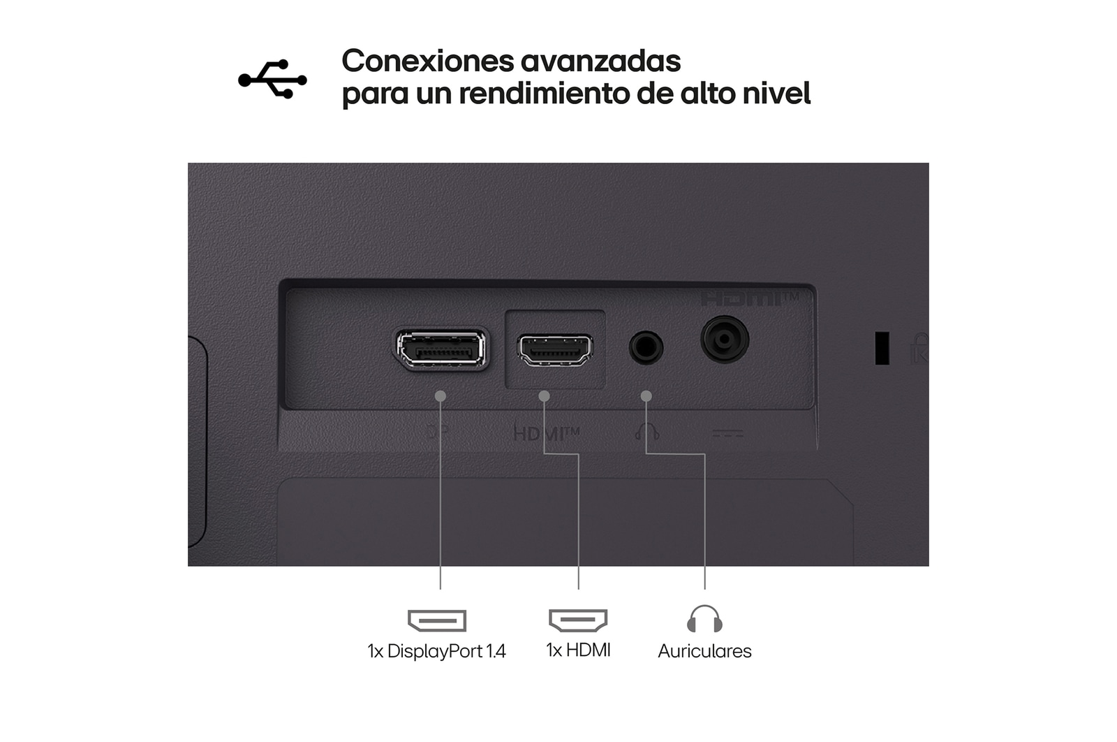 LG Monitor Gaming LG UltraGear, 27", IPS, FHD (1920x1080), 144Hz, 1 ms, 27G411AX-B.OBSPTO