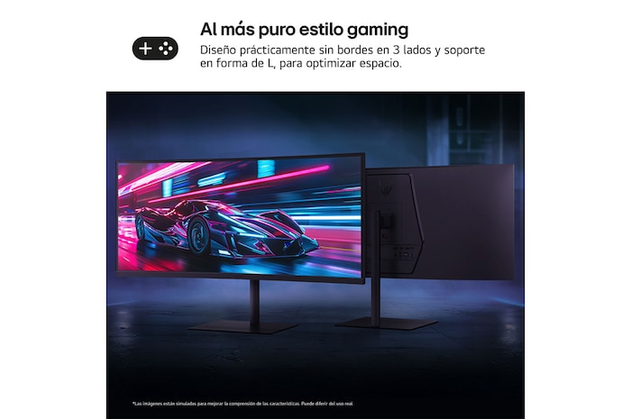 Al mas puro estilo gaming