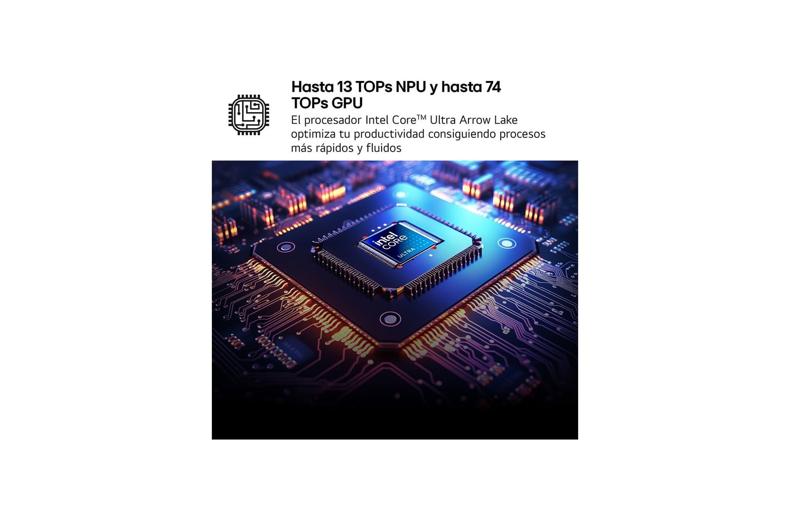 Top-down view of keyboard