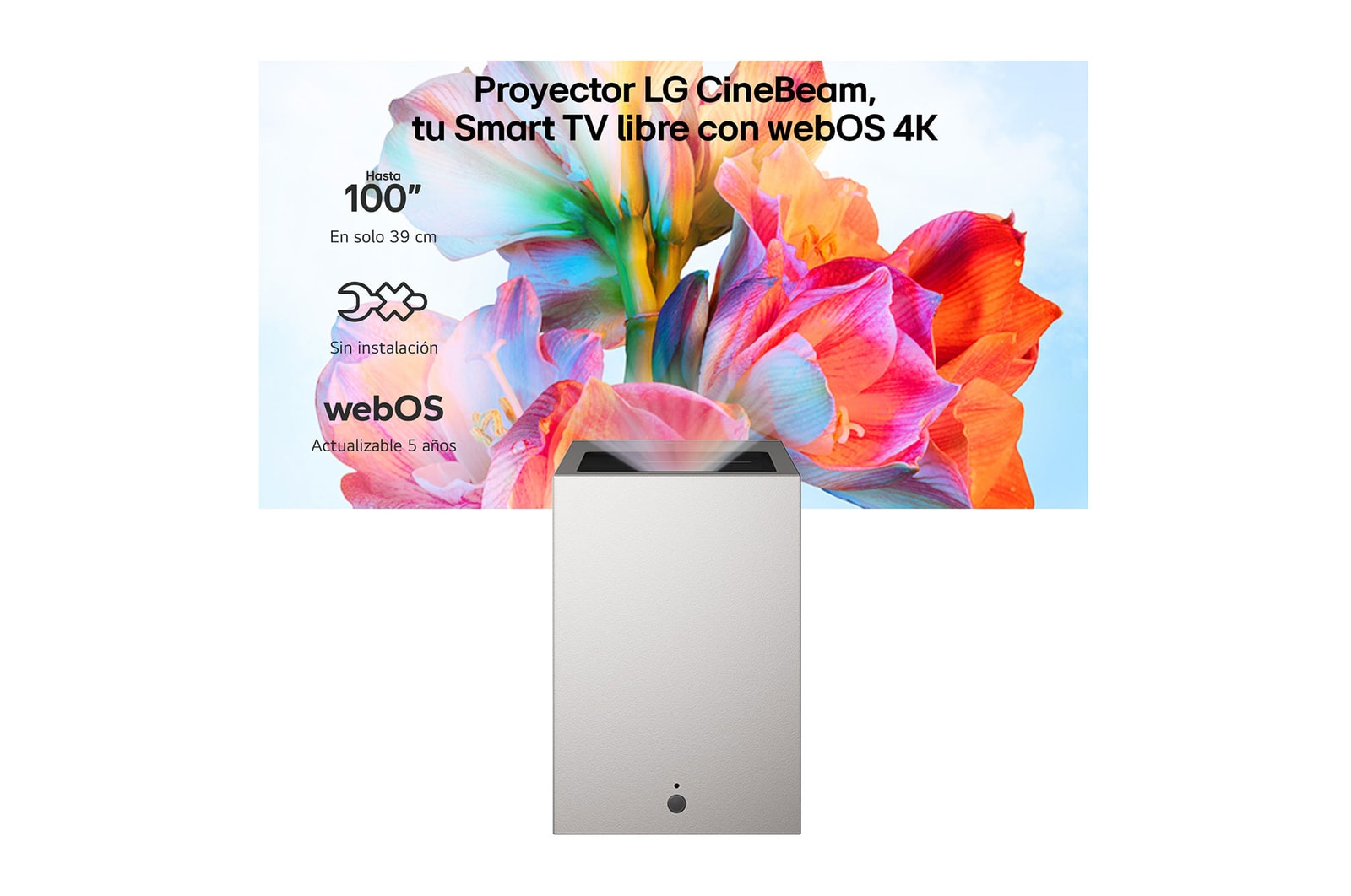 Proyector LG CineBeam- Web OS 4K