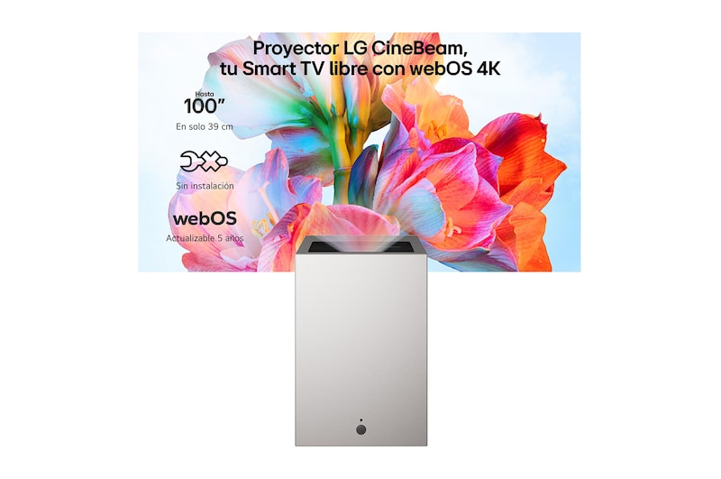 Proyector LG CineBeam- Web OS 4K