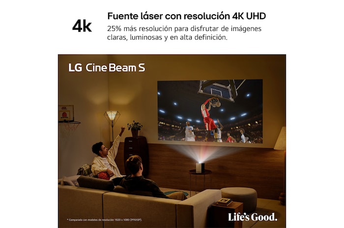 Proyector LG CineBeam - 4K UHD