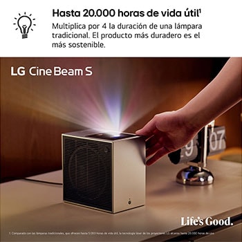 Proyector LG CineBeam - haras de vida ulil