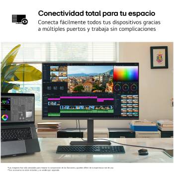 Monitor LG UltraFine 31,5'' , UHD (3840 x 2160), VA,altura ajustable