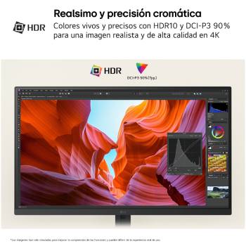 Monitor LG UltraFine 31,5'' , UHD (3840 x 2160), VA,altura ajustable