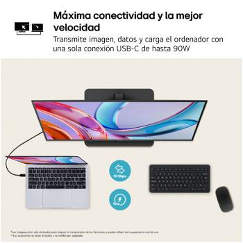 Monitor LG UltraFine 31,5'' , UHD (3840 x 2160), VA,altura ajustable