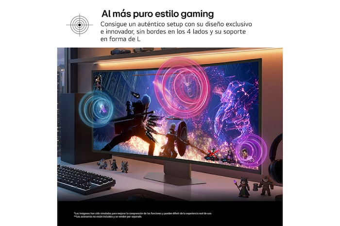 LG Monitor Gaming LG UltraGear OLED 38.6'' , 5K2K, 165 Hz, 39GX950B-B