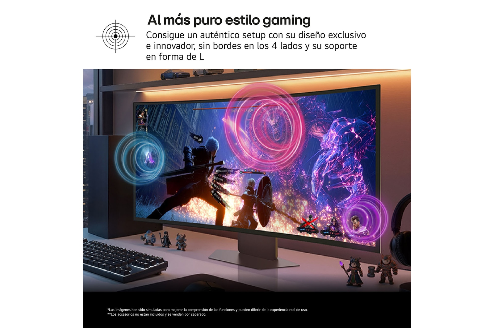 LG Monitor Gaming LG UltraGear OLED 38.6'' , 5K2K, 165 Hz, 39GX950B-B