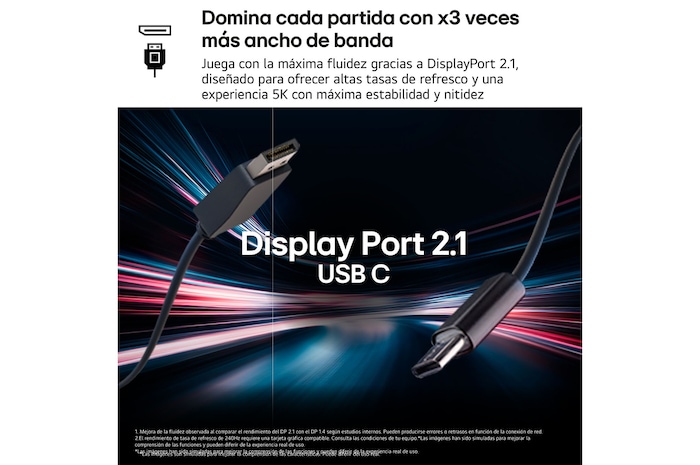 LG Monitor Gaming LG UltraGear OLED 38.6'' , 5K2K, 165 Hz, 39GX950B-B