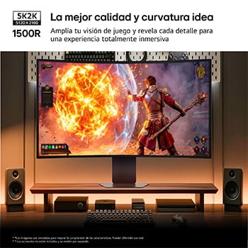 LG Monitor Gaming LG UltraGear OLED 38.6'' , 5K2K, 165 Hz, 39GX950B-B