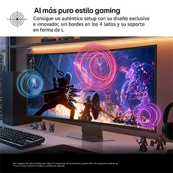LG Monitor Gaming LG UltraGear OLED 38.6'' , 5K2K, 165 Hz, 39GX950B-B