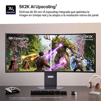 LG Monitor Gaming LG UltraGear OLED 38.6'' , 5K2K, 165 Hz, 39GX950B-B