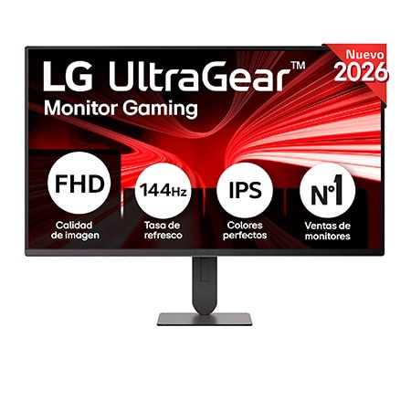 Monitor Gaming LG UltraGear 24'' , FHD, 144 Hz, 1 ms - 24G414B-B | LG ES