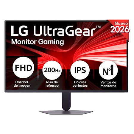 Lg Monitor Gaming Ultragear 27'' Fhd, 200 Hz, 1 Ms - 27G523b-B