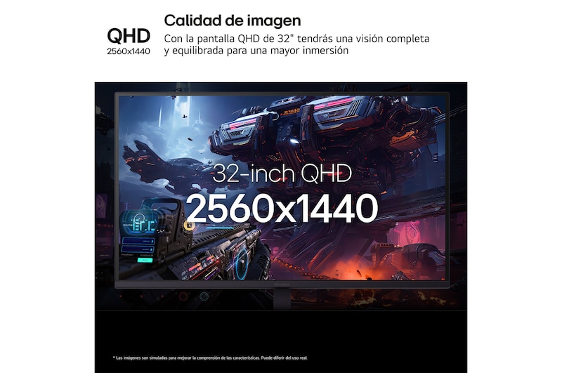 Monitor Gaming LG Ultragear 32", QHD, 200Hz, 1ms 