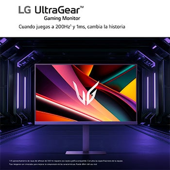 Monitor Gaming LG Ultragear 32", QHD, 200Hz, 1ms 
