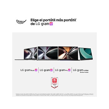 Portátil 15" LG gramBook 15U50U, Windows 11 Home, Intel® Core™ Ultra 5, 16 GB RAM , 512 GB SSD, Pantalla IPS (1920*1080), ligero, 1.700 g, 10 horas, AI, Negro carbón