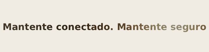 An image displaying the text “Stay Connected. Stay Secure"