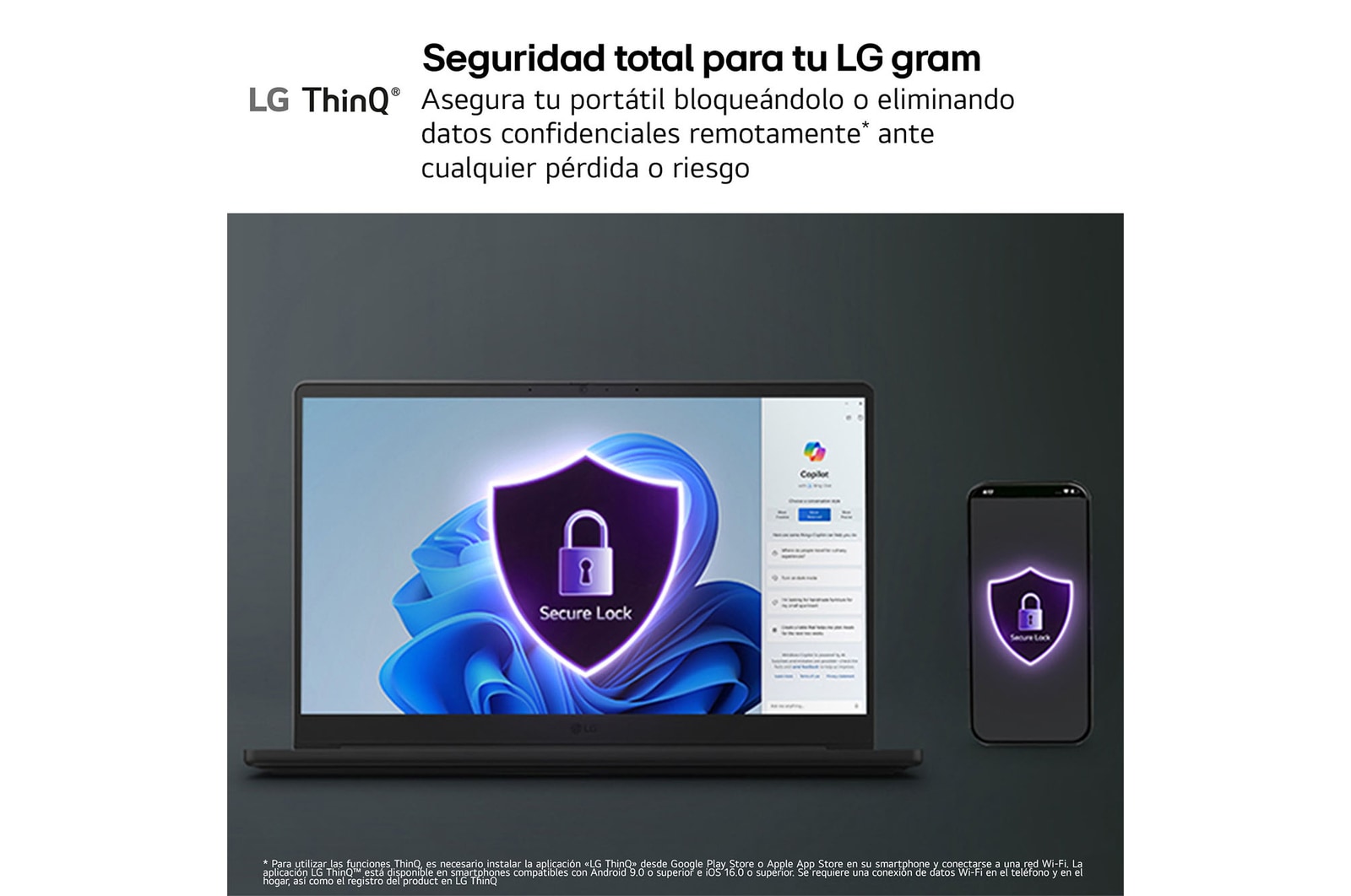 Portátil 14 " LG gram 14Z90U, Windows 11 Home, Intel® Core™ Ultra 7, 32 GB RAM, 1 TB SSD, Intel® graphics (4Xe), Pantalla IPS (1920*1200), ligero, 1,120 g, 36.5 horas, AI, Negro
