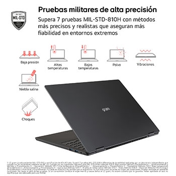 Portátil 14 " LG gram 14Z90U, Windows 11 Home, Intel® Core™ Ultra 7, 32 GB RAM, 1 TB SSD, Intel® graphics (4Xe), Pantalla IPS (1920*1200), ligero, 1,120 g, 36.5 horas, AI, Negro