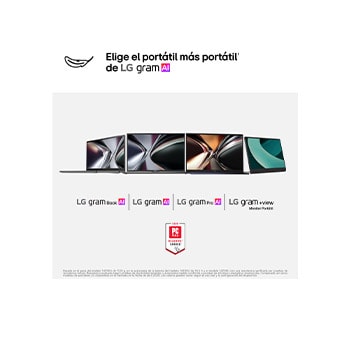 LG Portátil 16" LG gram 16Z90TL, Copilot+ PC, Windows 11 Pro, Intel® Core™ Ultra 7, 32 GB RAM, 512 GB SSD, Panel IPS WQXGA (2560x1600), Ligero 1,2kg, 28,5 h, Negro, 16Z90TL-V.AZ85BN