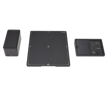 Detector de rayos X digitales LG 14hq701g con caja de control y cargador de batería