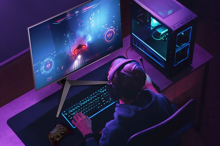 Los gamers pueden disfrutar de una frecuencia de actualización de 240Hz a través de DP 1.4, HDMI 2.1.