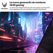 LG UltraGear™ de 27 pulgadas Monitor Gaming OLED QHD de 240Hz | 0.03ms de tiempo de respuesta, Compatible con G-SYNC®, FreeSync™ Premium Pro, 27GS95QW-B.EEU