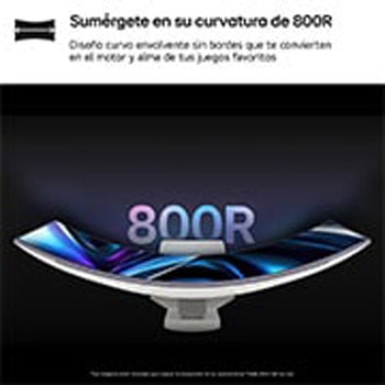 Sumergete en su curvatura de 800R