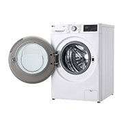 LG Lavadora inteligente AI Direct Drive. Vapor, Autodosificación, 9kg , 1400rpm Un 10% más eficiente que A, Serie 550, F4WR5509A1W