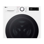 LG Lavadora inteligente AI Direct Drive. TurboWash 360º, Vapor,  9kg ,  1400rpm Un 10% más eficiente que A, Serie 600, F4WR6009A0W