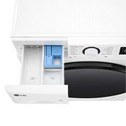 LG Lavadora inteligente AI Direct Drive. TurboWash 360º, Vapor,  10kg ,  1400rpm Un 10% más eficiente que A, Serie 600, F4WR6010AGW