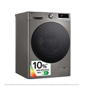 LG Outlet Lavadora inteligente AI Direct Drive. TurboWash 360º, Vapor+, 10kg , 1400rpm Un10% más eficiente que A, Serie 700, F4WR7010AGS.OUTLET