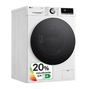 LG Outlet Lavadora inteligente AI Direct Drive. TurboWash 360º, Vapor+, 13kg , 1400rpm.Un 20% más eficiente que A, Serie 700, F4WR7013AGW.OUTLET