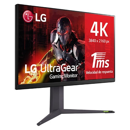 LG UltraGear™ de 32 pulgadas Monitor Gaming 4K de 144Hz | 1ms