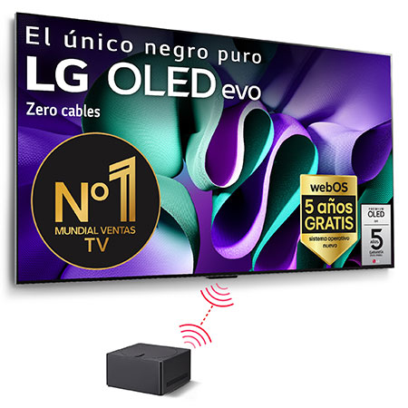 PrimertelevisorverdaderamenteinalámbricoLGOLEDevoAIM4de65pulgadasconvídeode4K144Hzcontransferenciadeaudio