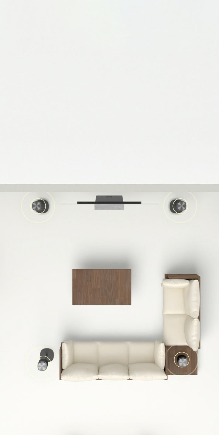 A video shows Sound Suite can be placed freely for their various combinations