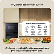 Polyvalence des modes de  cuisson