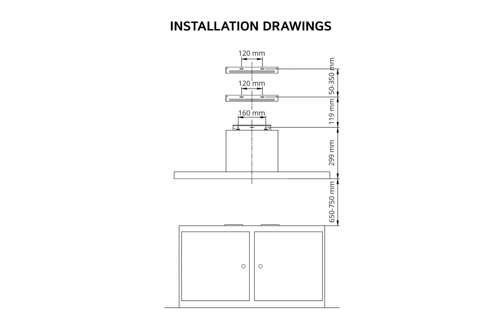 LG HCEZ3626S dimension 