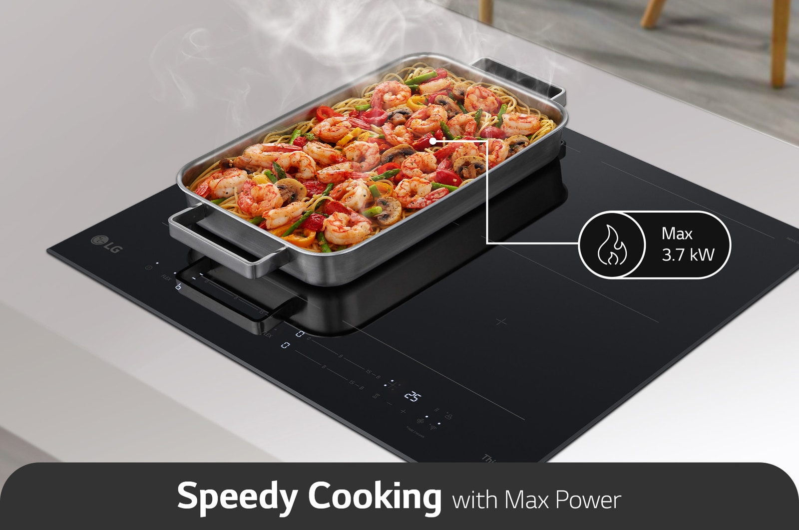 LG CBIZ2432B cuisson rapide