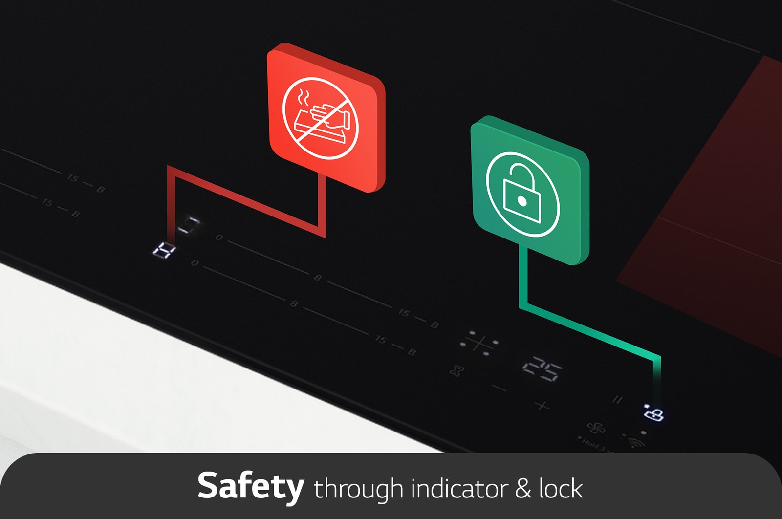 LG CBIZ3035B Vue de côté