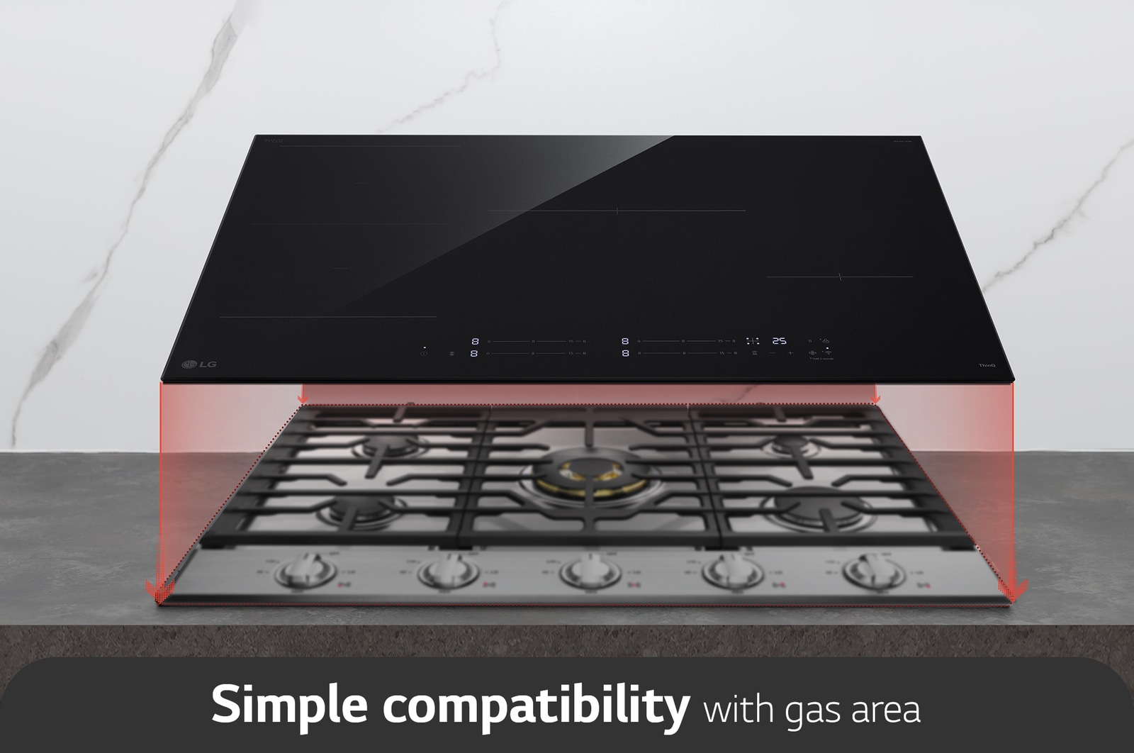 LG CBIZ3035B Vue de face