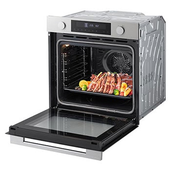 rightside view of lg ws5d7230s with rack